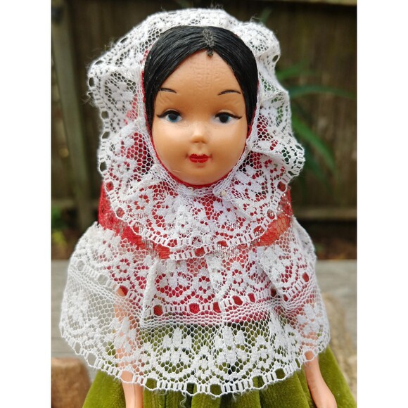 Vintage Collectable Mexican Folk Art Doll - Picture 5 of 16